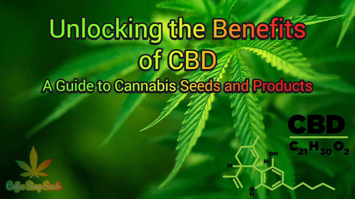 Unlocking the Benefits of CBD: A Guide to Cannabis Seeds and Products